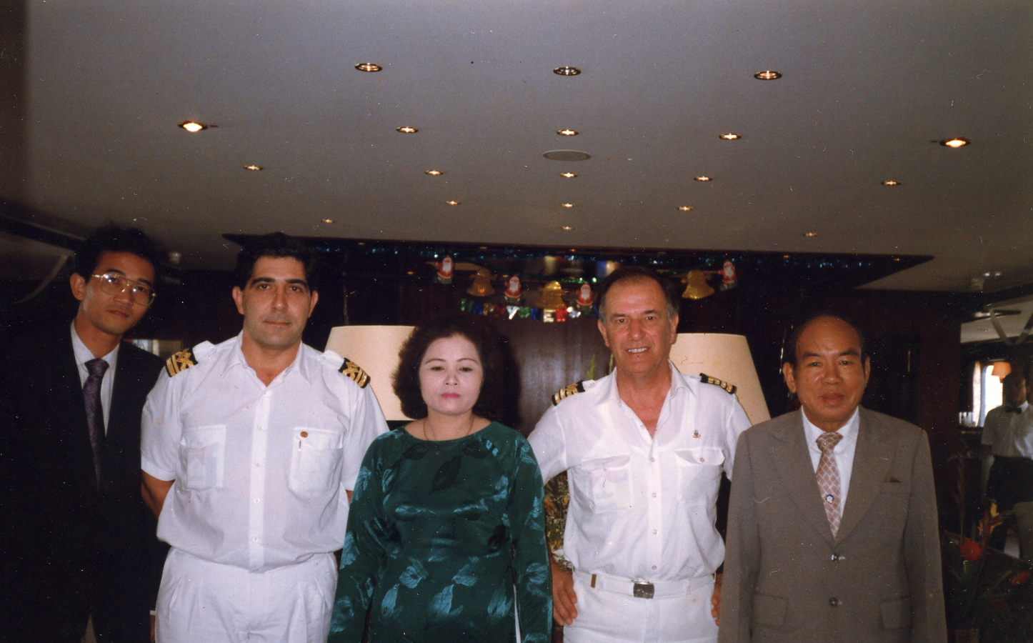 Một buổi tiếp khách tàu nước ngoài của lãnh đạo cảng Đà Nẵng